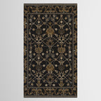 Antique Oriental Persian Floral by William Morris Tablecloth Gallery Image 2