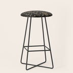 Antique Oriental Persian Floral by William Morris Stool Gallery Image 1