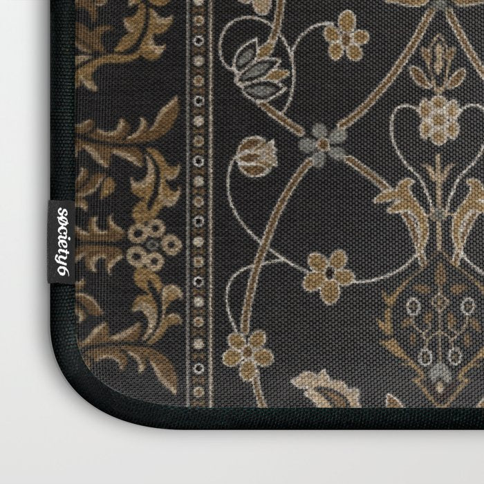 Antique Oriental Persian Floral by William Morris Laptop Sleeve Gallery Image 3