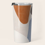 Modern Abstract Minimal Shapes 220 Travel Mug Gallery Image 3