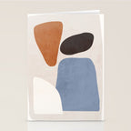 Modern Abstract Minimal Shapes 220 Stationery Card Gallery Image 2