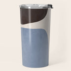 Modern Abstract Minimal Shapes 220 Travel Mug Gallery Image 2