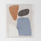 Modern Abstract Minimal Shapes 220 Throw Blanket Gallery Image 2