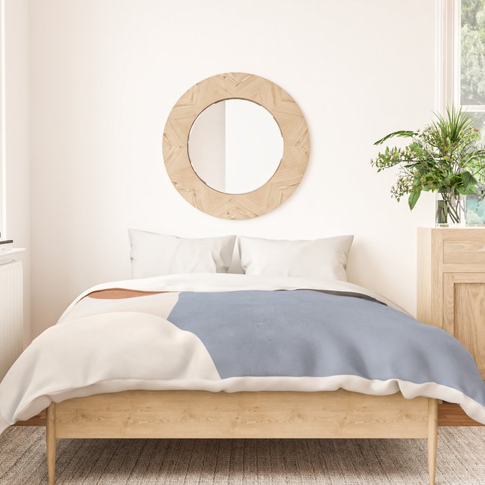 Modern Abstract Minimal Shapes 220 Duvet Cover Gallery Image 3