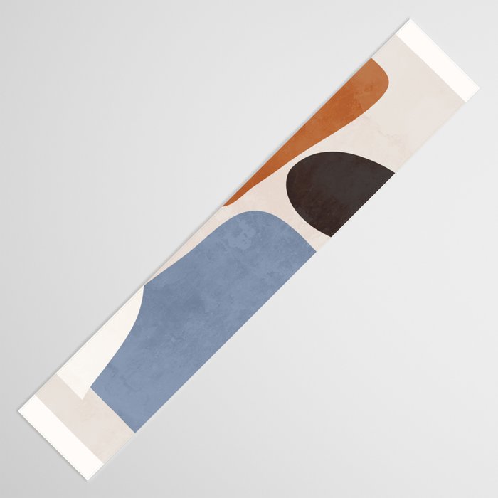 Modern Abstract Minimal Shapes 220 Table Runner Gallery Image 3