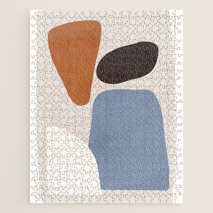Modern Abstract Minimal Shapes 220 Jigsaw Puzzle Gallery Image 1