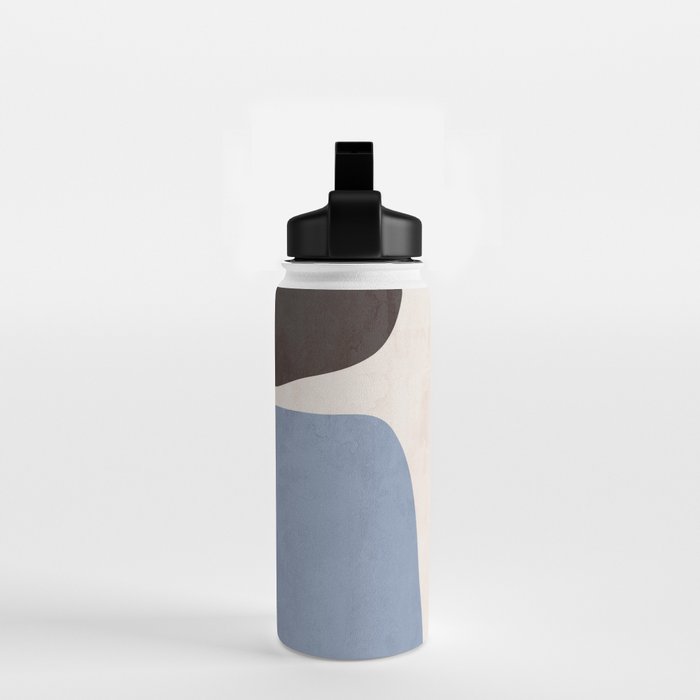 Modern Abstract Minimal Shapes 220 Water Bottle Gallery Image 2
