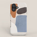 Modern Abstract Minimal Shapes 220 iPhone Case Gallery Image 1