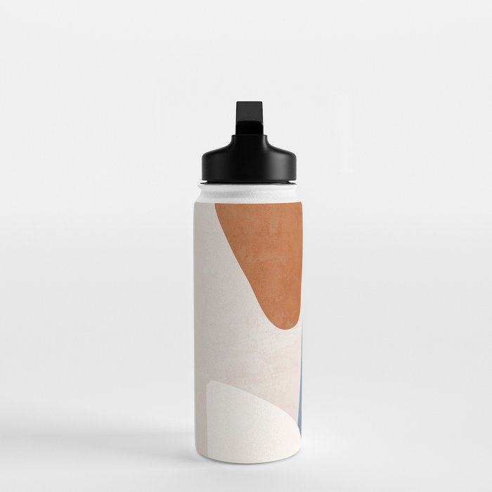 Modern Abstract Minimal Shapes 220 Water Bottle Gallery Image 3