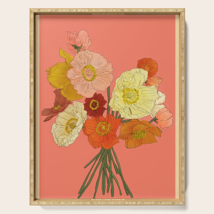 Bountiful Bouquet 5 Serving Tray Gallery Image 1