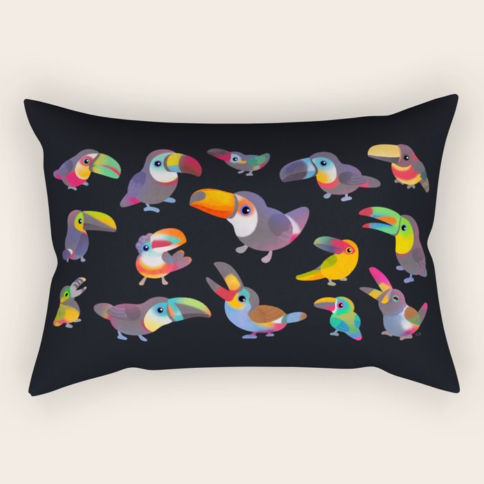 Toucan Rectangular Pillow Gallery Image 1