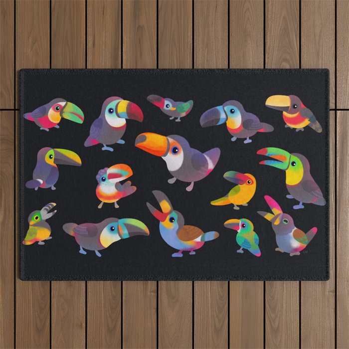 Toucan Outdoor Rug Gallery Image 1
