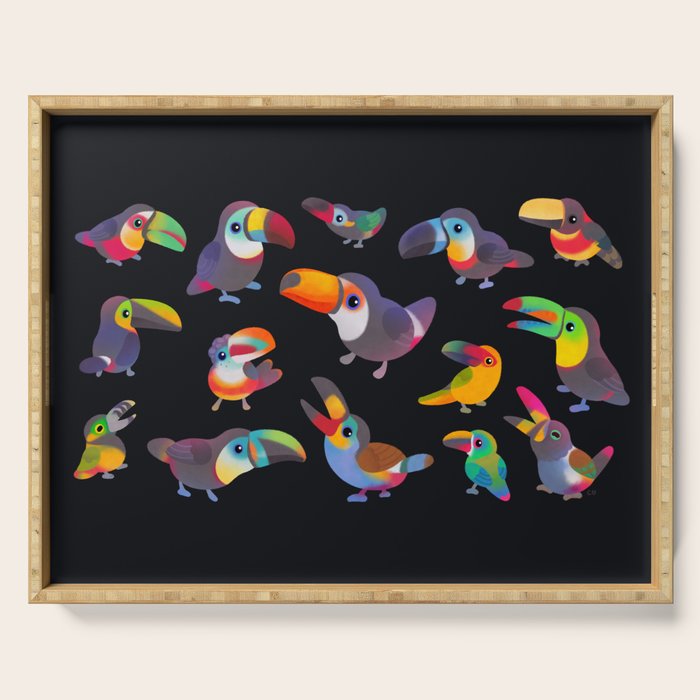 Toucan Serving Tray Gallery Image 1