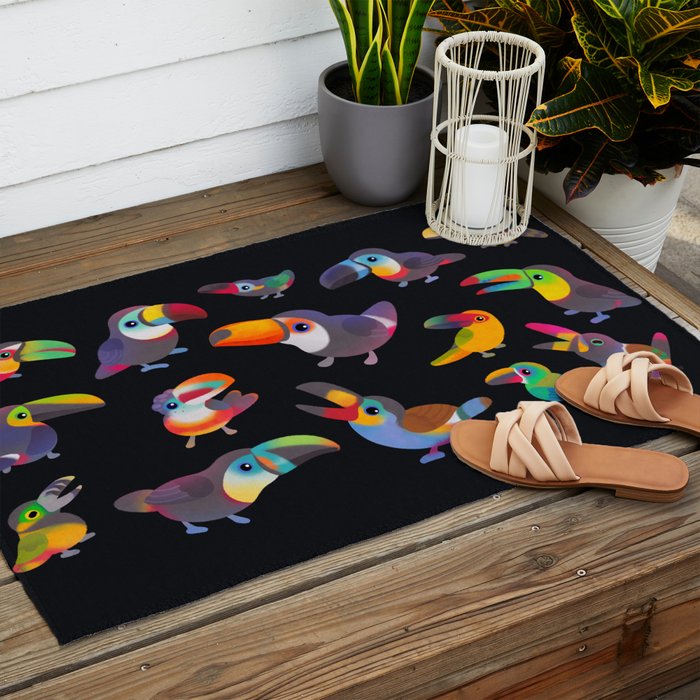 Toucan Outdoor Rug Gallery Image 2