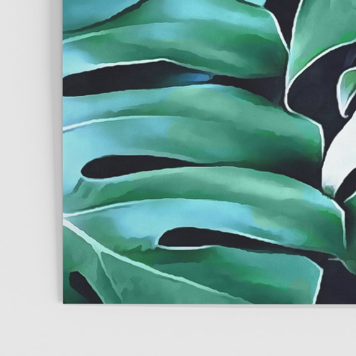 Monstera leaves Poster Gallery Image 3
