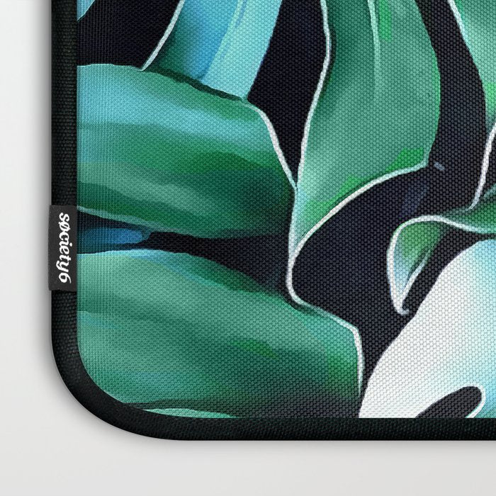 Monstera leaves Laptop Sleeve Gallery Image 3