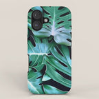 Monstera leaves iPhone Case Gallery Image 1