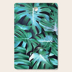 Monstera leaves Cutting Board Gallery Image 1
