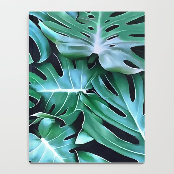 Monstera leaves Notebook Gallery Image 4