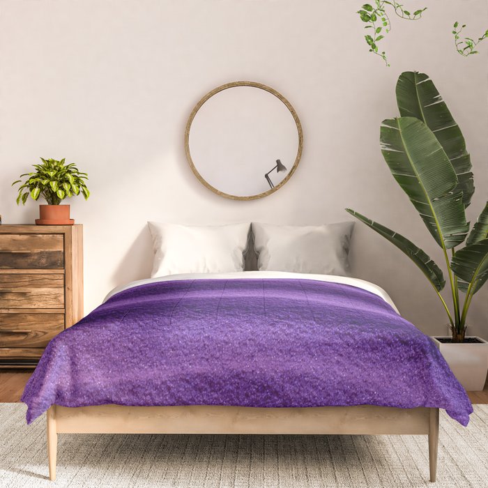 Sand Ripples - Purple Comforter Gallery Image 3