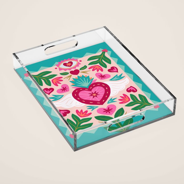 Love Grows Acrylic Tray Gallery Image 1