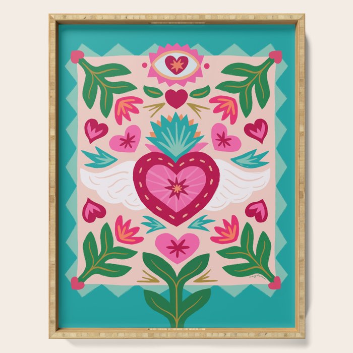 Love Grows Serving Tray Gallery Image 1