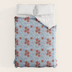 Tomatoes Checkered Grid Duvet Cover Gallery Image 6