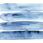 Blue Lines | Watercolor Painting Coffee Mug Gallery Image 2