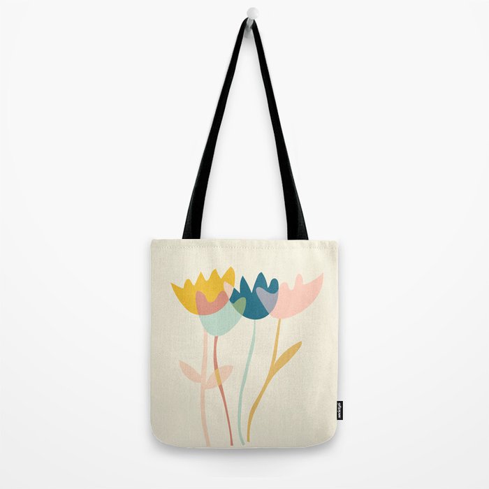 Flowers yay Tote Bag Gallery Image 2