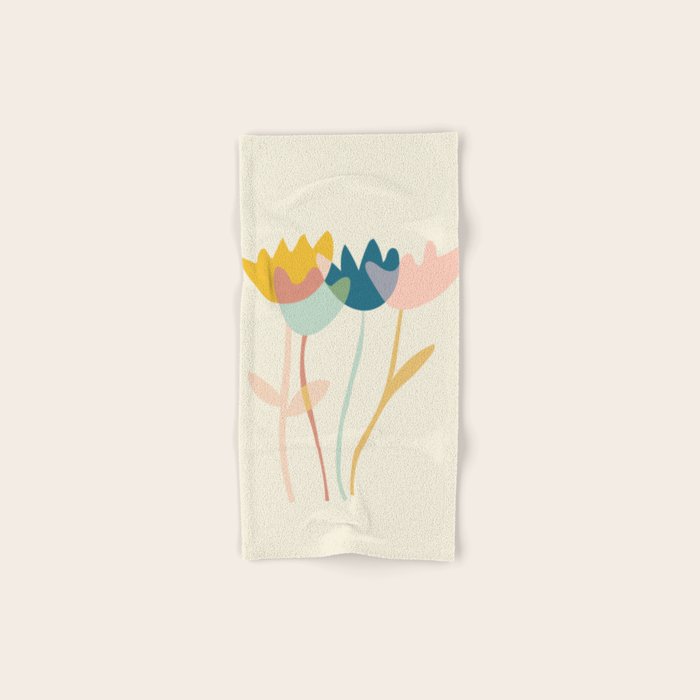 Flowers yay Bath Towel Gallery Image 1