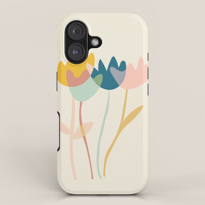 Flowers yay iPhone Case Gallery Image 1