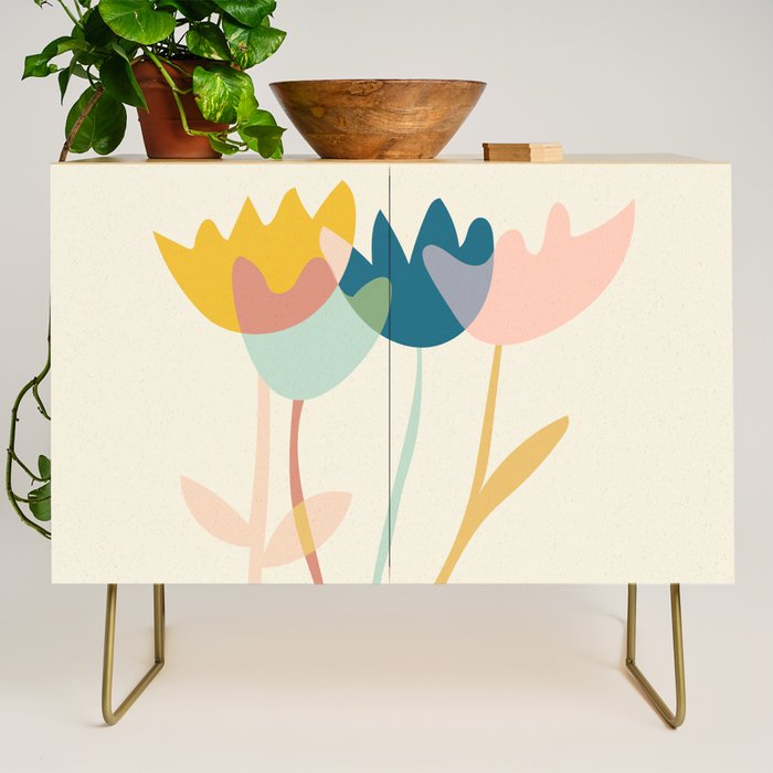 Flowers yay Credenza Gallery Image 1