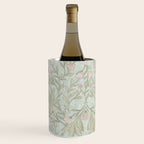 Ivy Morris Sage Green Floral Damask with Climbing Vines Wine Chiller Gallery Image 3