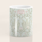 Ivy Morris Sage Green Floral Damask with Climbing Vines Coffee Mug Gallery Image 4