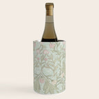 Ivy Morris Sage Green Floral Damask with Climbing Vines Wine Chiller Gallery Image 2