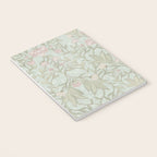 Ivy Morris Sage Green Floral Damask with Climbing Vines Notebook Gallery Image 3