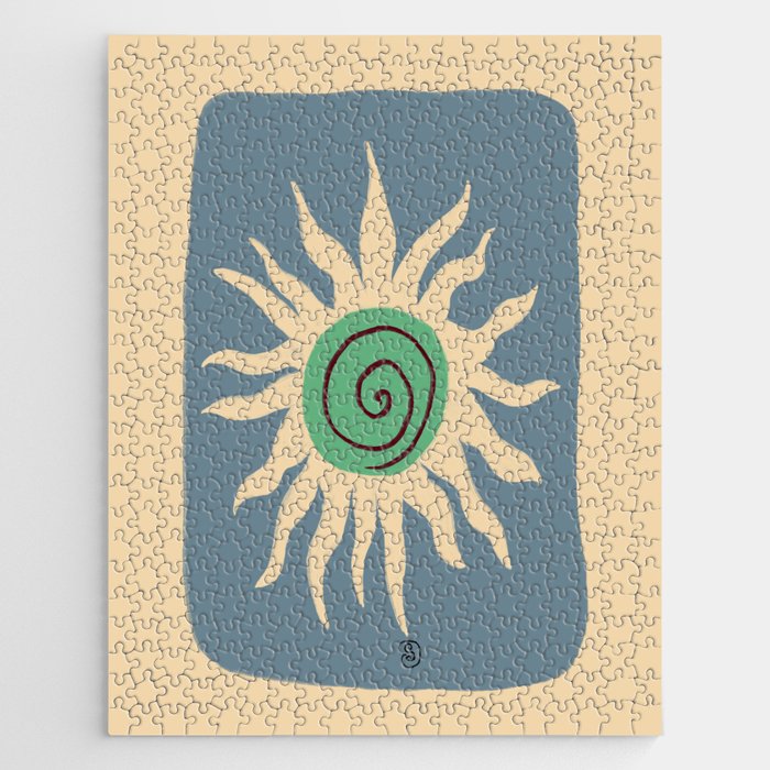 BLUE SUN Jigsaw Puzzle Gallery Image 1