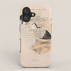 Bird Divinations: Puffin (about: almanacofbirds.org) iPhone Case Gallery Image 1