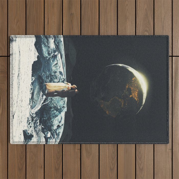 Dance me to the End of Time Outdoor Rug Gallery Image 1