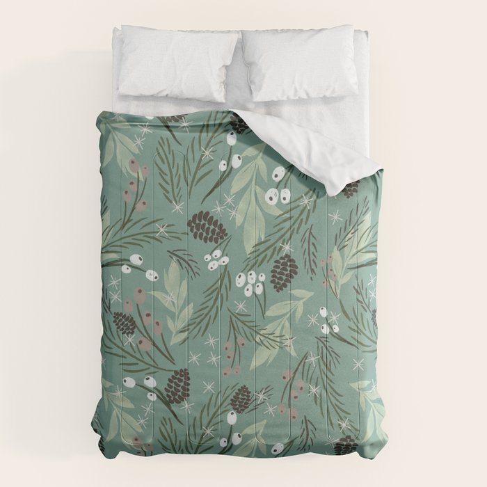 Christmas Foliage  - Pine Comforter Gallery Image 6