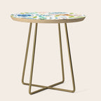 Bugs Pattern Side Table Gallery Image 1