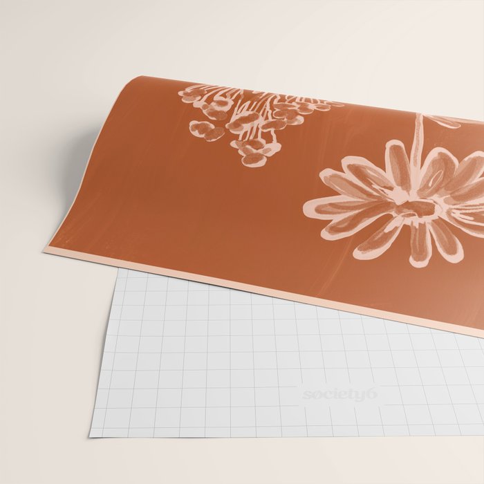 Minimalist wildflowers 2 Wrapping Paper Gallery Image 2