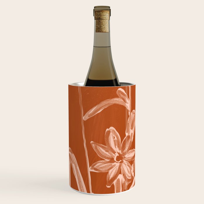 Minimalist wildflowers 2 Wine Chiller Gallery Image 2