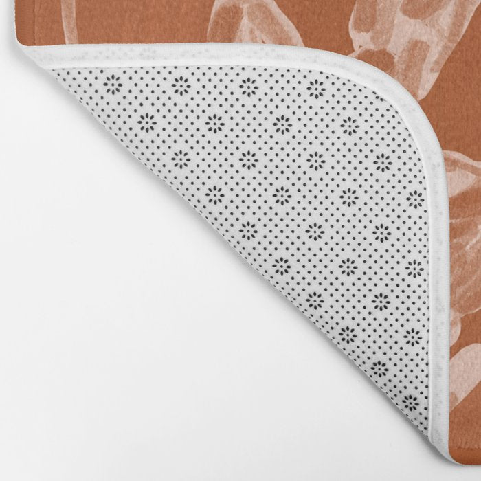 Minimalist wildflowers 2 Bath Mat Gallery Image 2