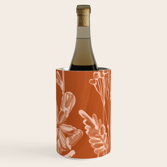 Minimalist wildflowers 2 Wine Chiller Gallery Image 1