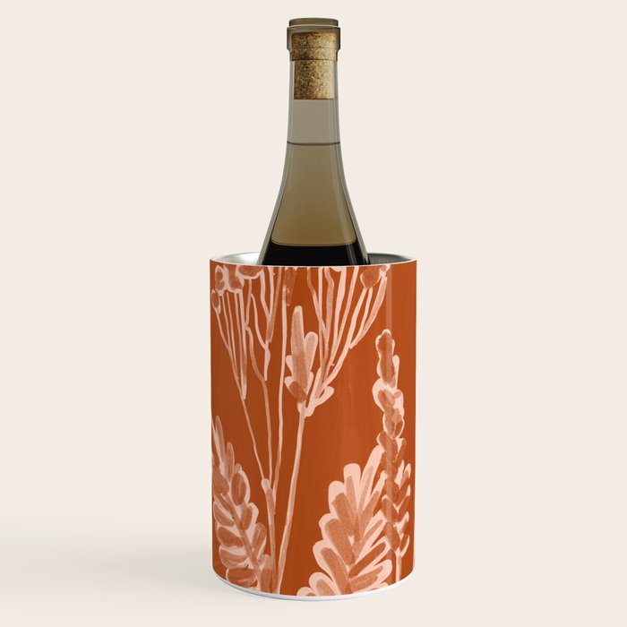 Minimalist wildflowers 2 Wine Chiller Gallery Image 3