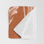 Minimalist wildflowers 2 Throw Blanket Gallery Image 3
