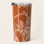 Minimalist wildflowers 2 Travel Mug Gallery Image 3