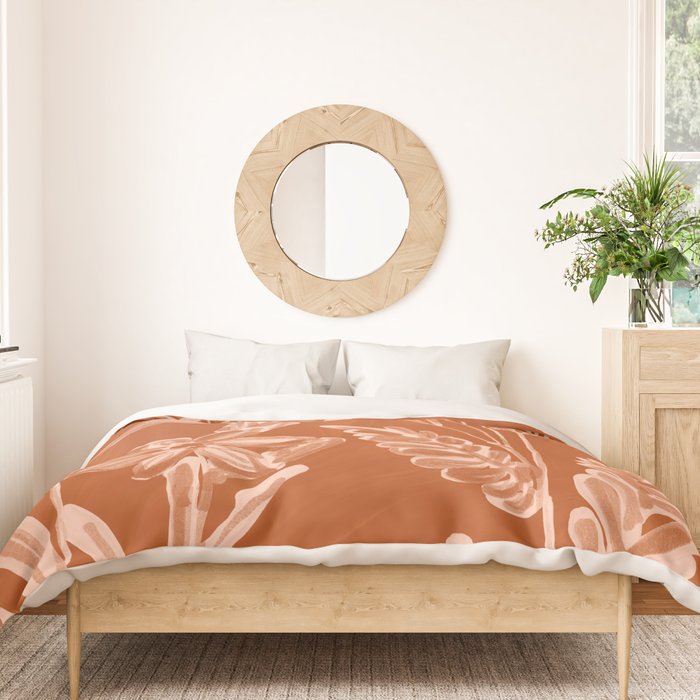 Minimalist wildflowers 2 Duvet Cover Gallery Image 3