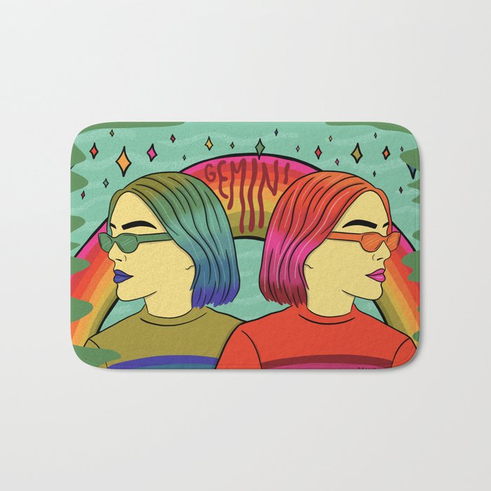 Gemini Bath Mat Gallery Image 1